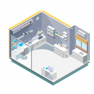 Modular Cleanroom 3D