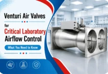 Venturi air valve for precise airflow control in critical laboratory ventilation systems